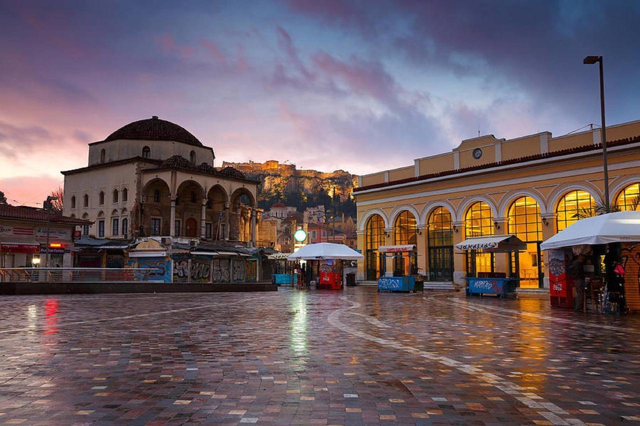 Pale Coloured Apt In Athens Historic Centre المظهر الخارجي الصورة