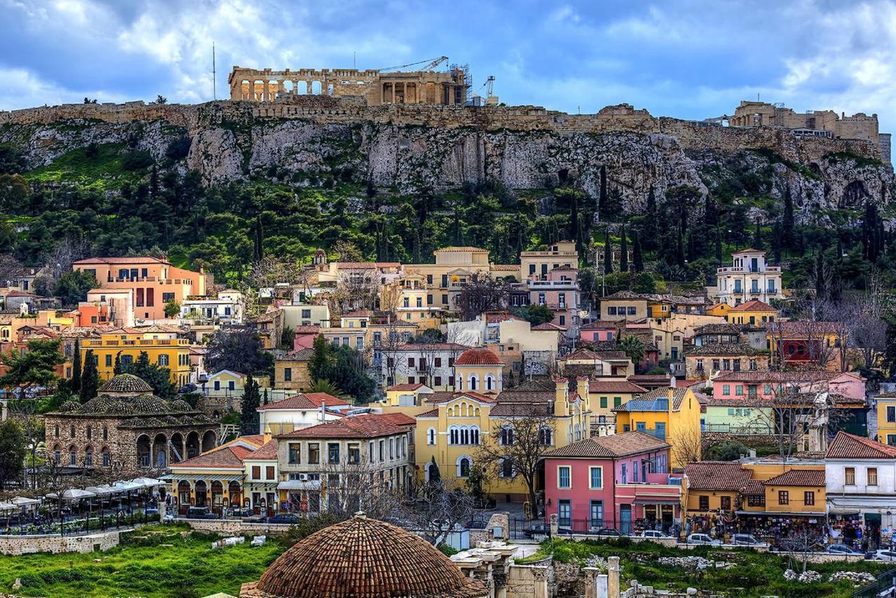 Pale Coloured Apt In Athens Historic Centre المظهر الخارجي الصورة